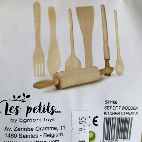 Egmont Toys - Wooden Kitchen Utensils