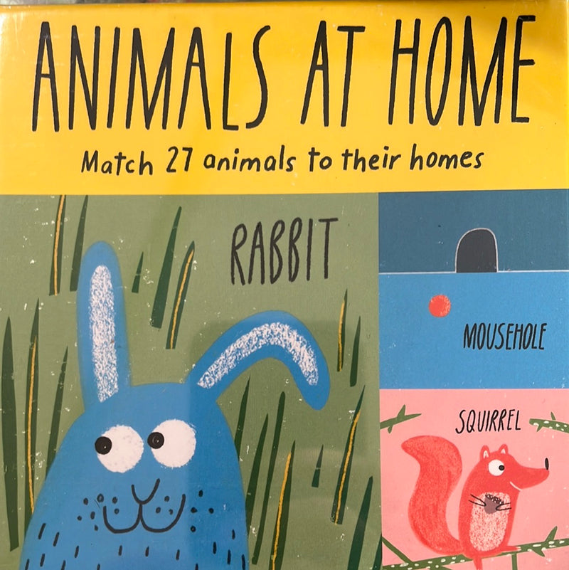 Animals At Home Matching Game