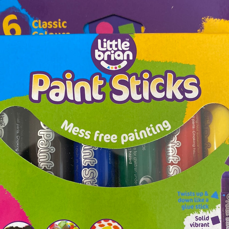 Little Brian - Paint Sticks 6 Pack