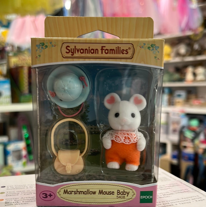 Sylvanian Families Marshmallow Mouse Baby