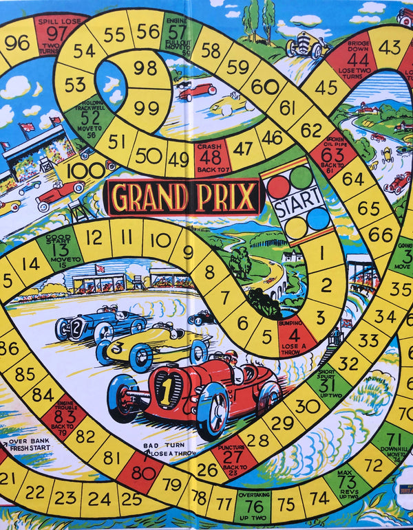 Retro Range Toys and Games - Grand Prix Board Game