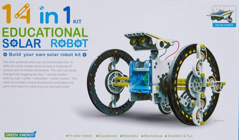 Johnco - 14 in 1 Educational Solar Robot