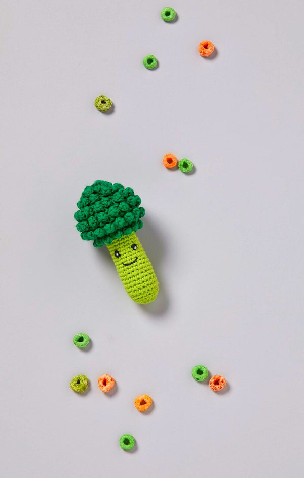 Weegoamigo - Rattle Crochet Broccoli