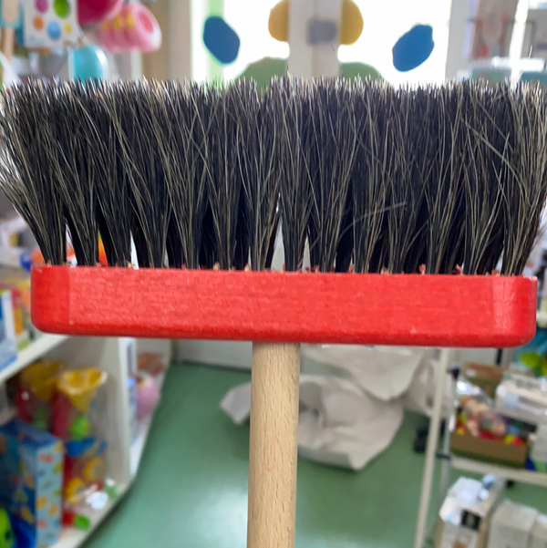 Egmont Toys - Wooden Broom Small, red