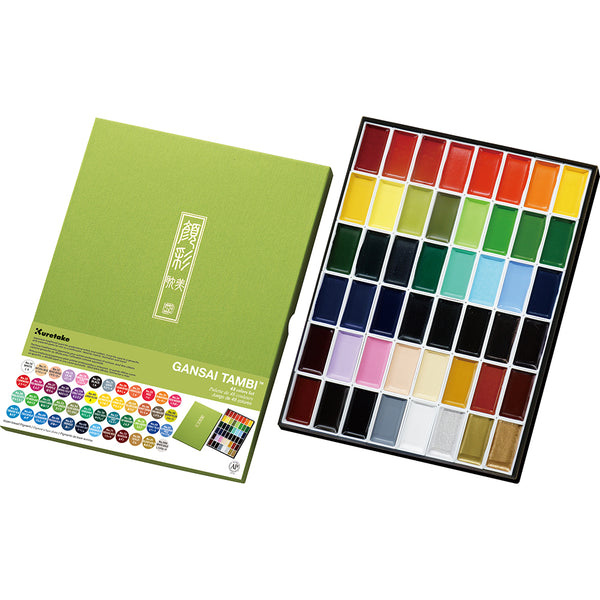 Kuretake - Gansai Tambi Paints 48 colors