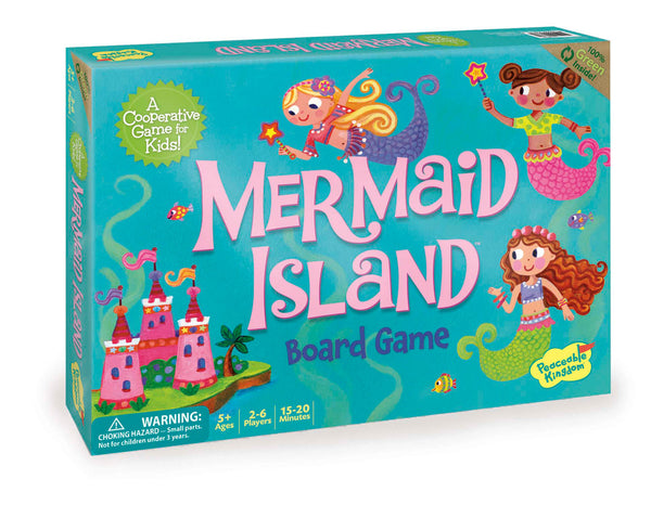 Peaceable Kingdom - Mermaid Island Board Game