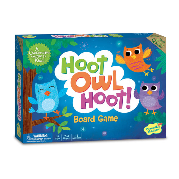 Peaceable Kingdom - Hoot Owl Hoot! Board Game